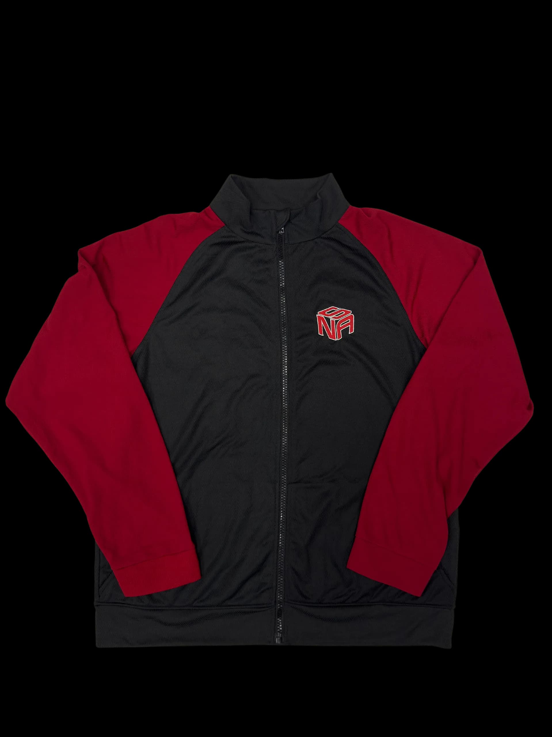 Vintage Jacket-NSA Canada Built For Players 2XL (Black/Red) - image 1