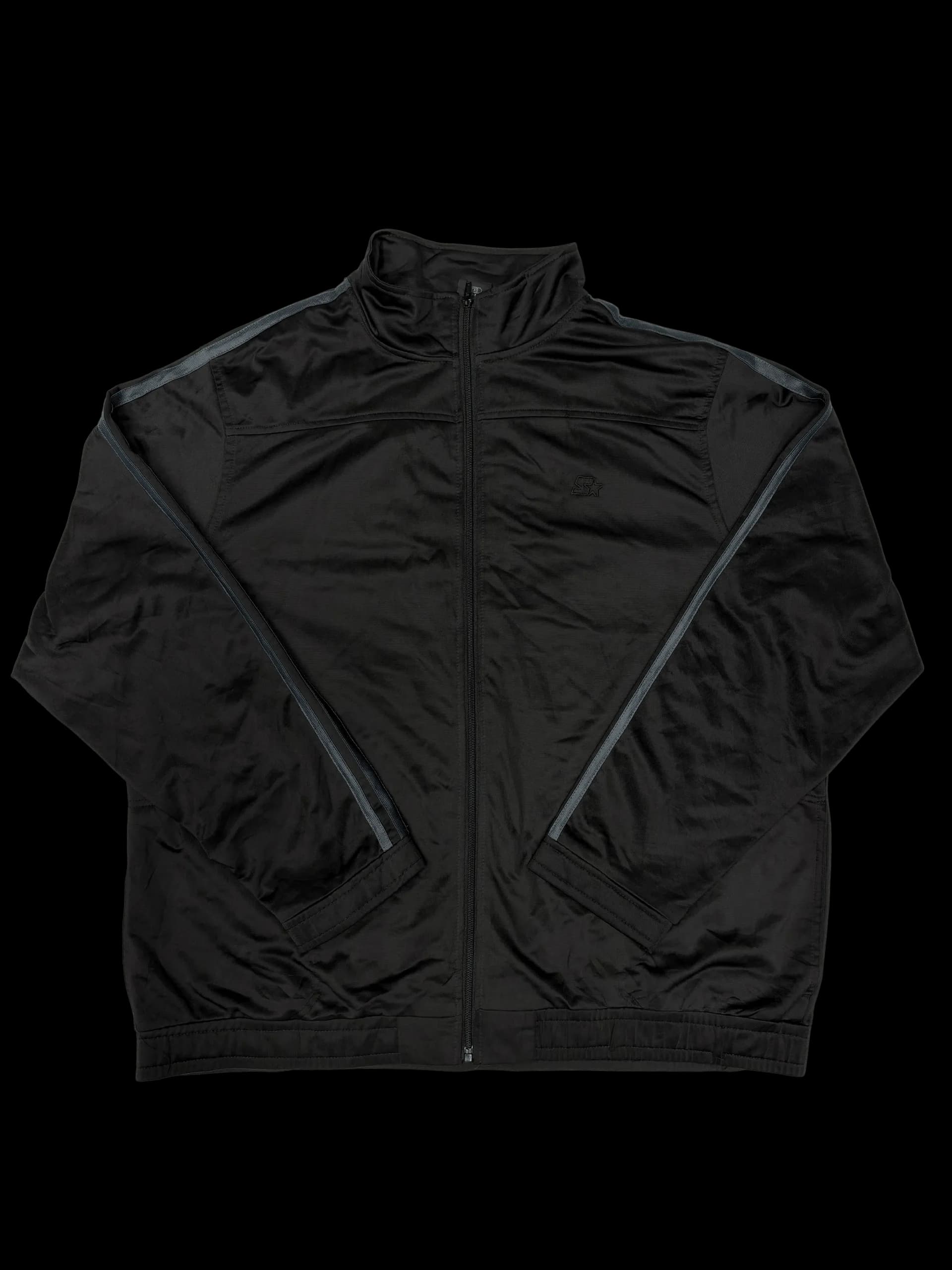 Vintage Jacket- Starter Track Jacket (Black) - image 1