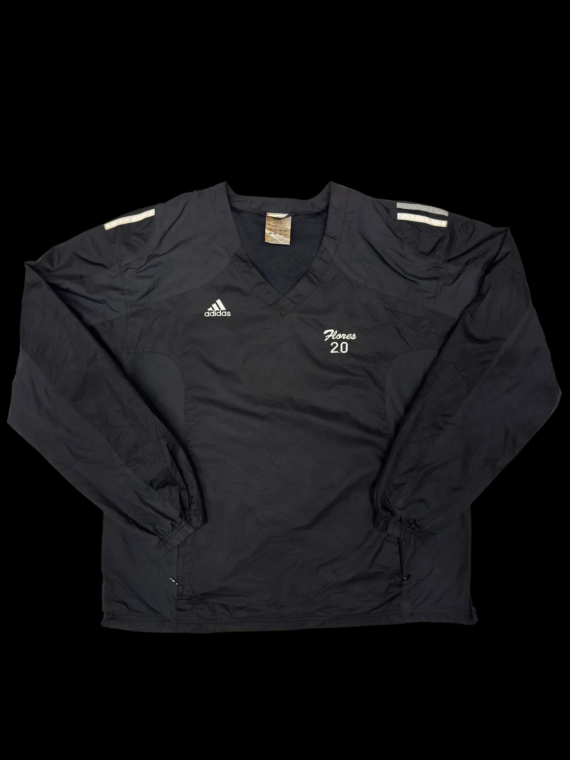 Vintage Pullover-Adidas L (Black) - image 1