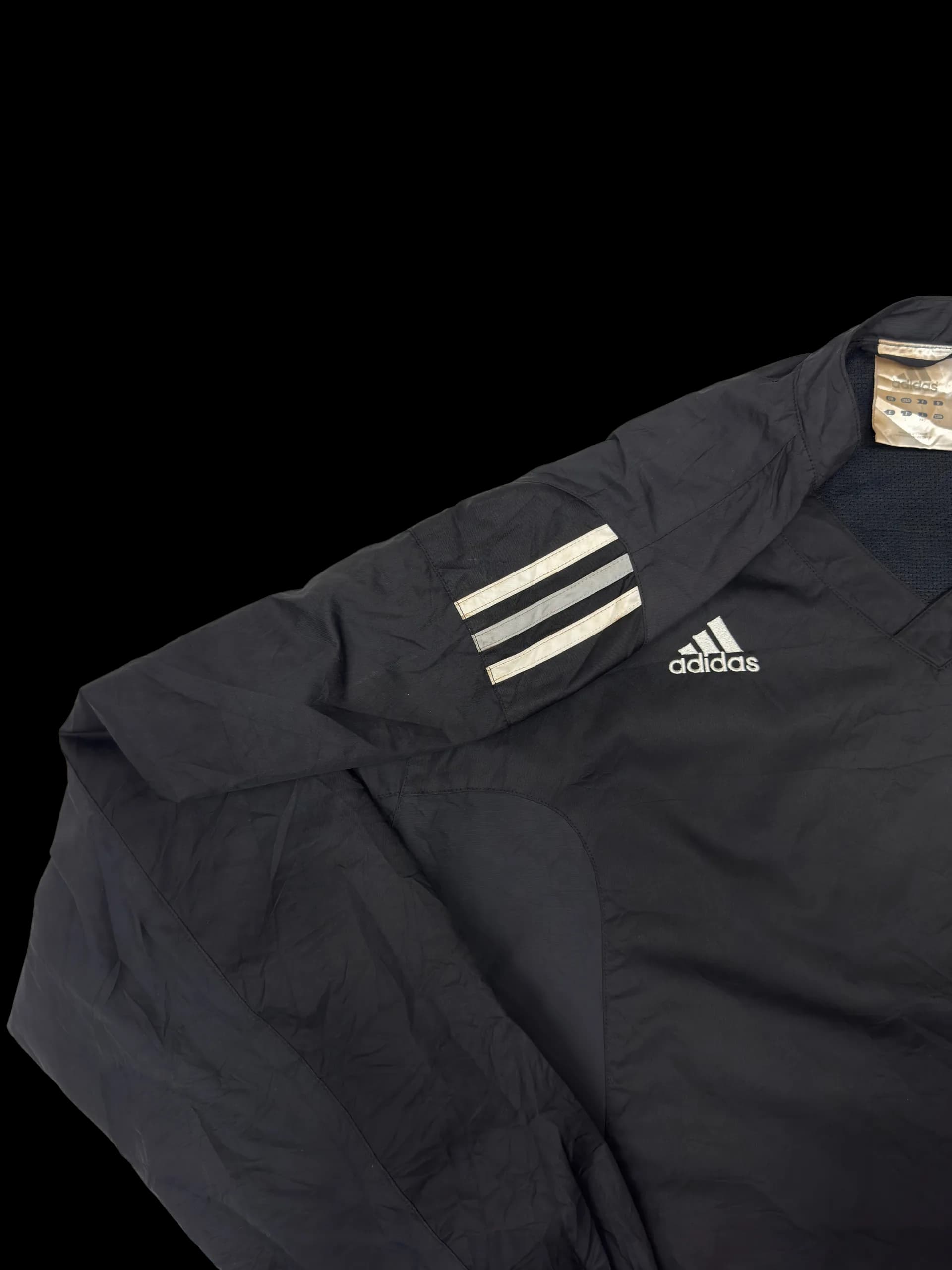 Vintage Pullover-Adidas L (Black) - image 2