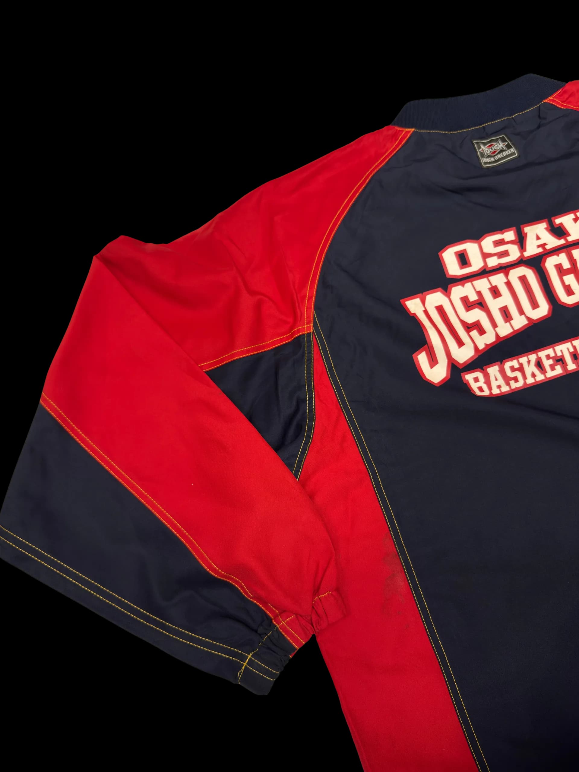 Vintage Pullover-Mizuno Osaka Josh Gakuen (Navy/Red) - image 5