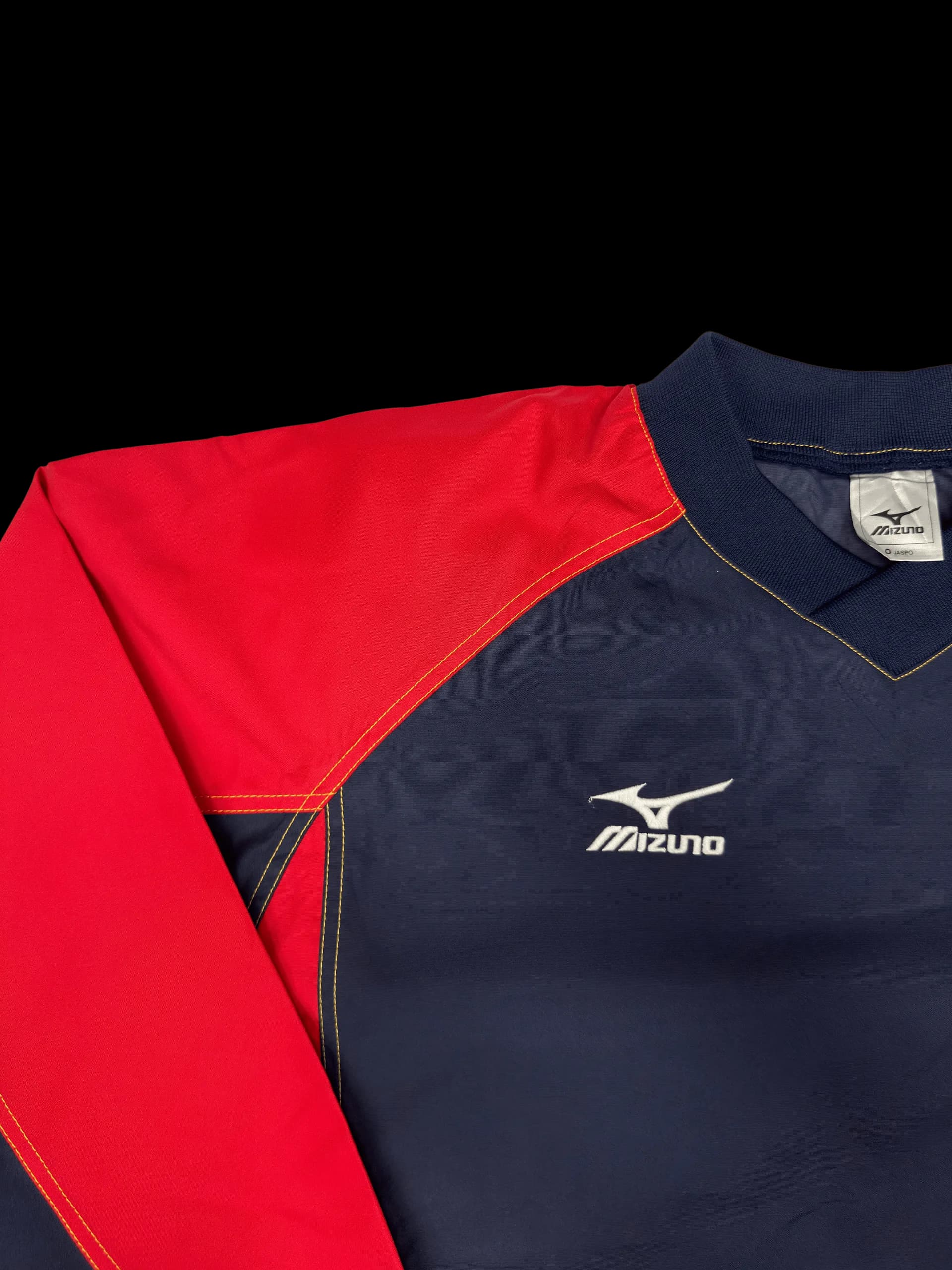 Vintage Pullover-Mizuno Osaka Josh Gakuen (Navy/Red) - image 3