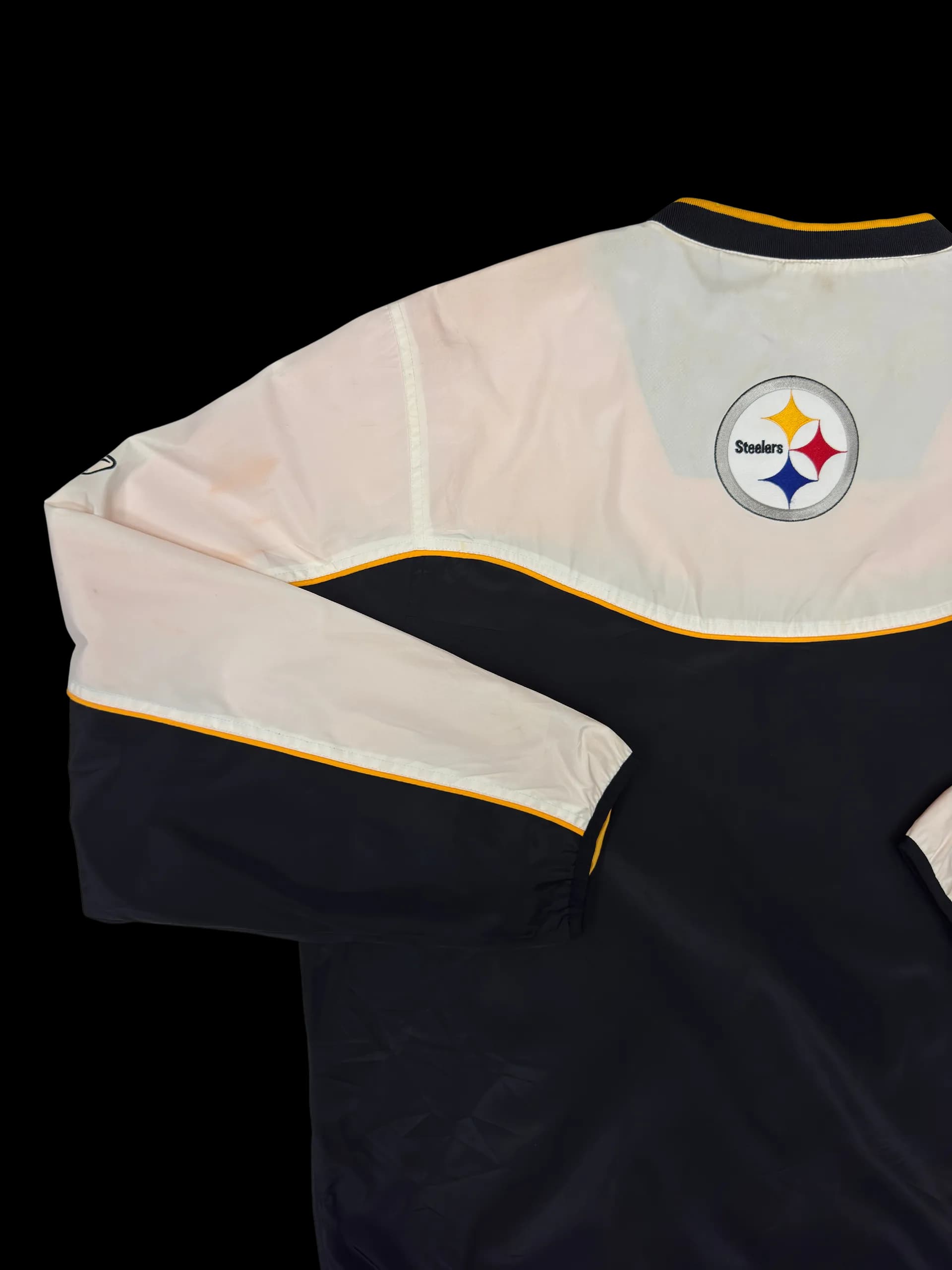 Vintage Pullover-NFL Reebok Steelers XL (Black/White) - image 5