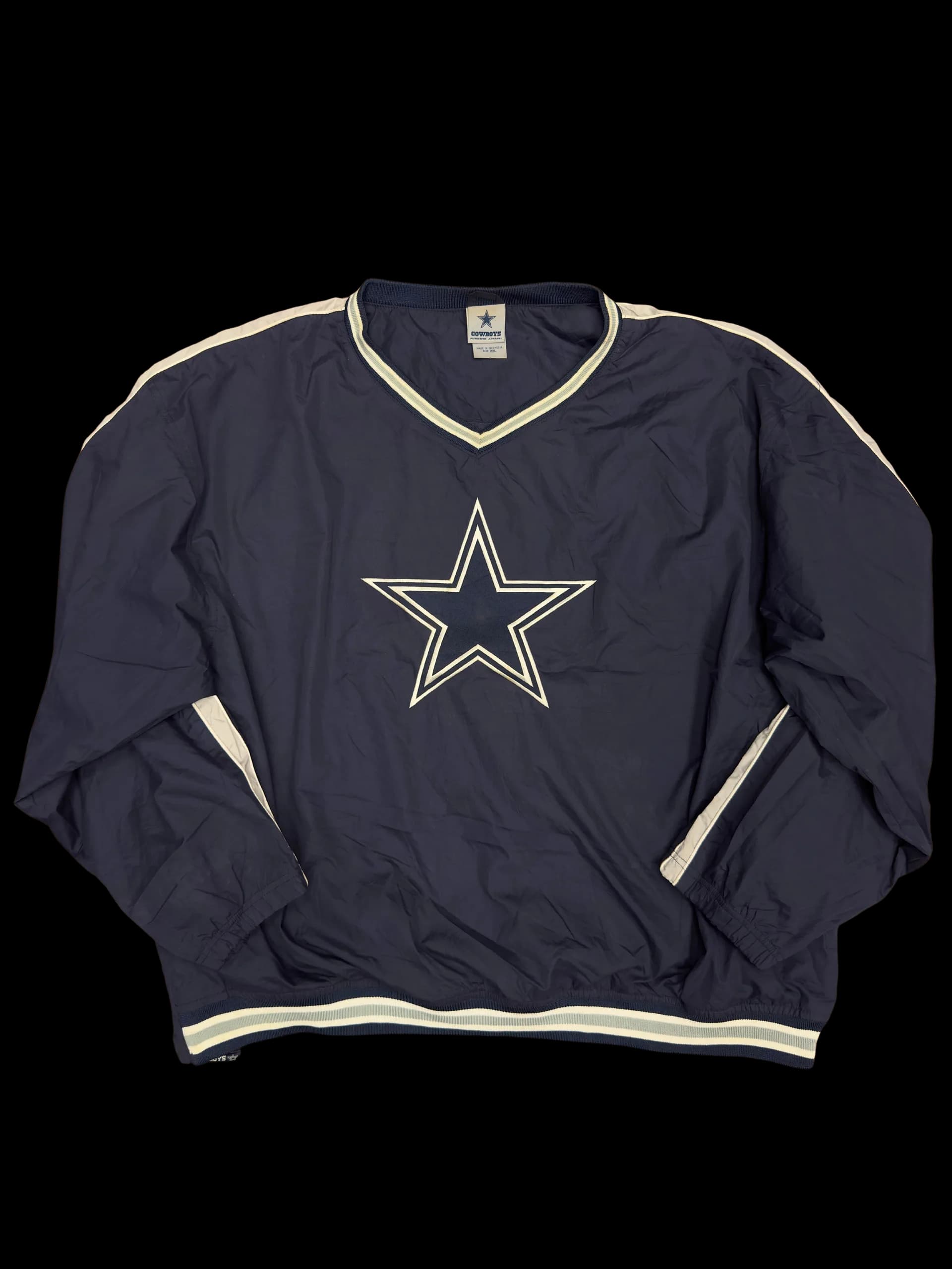 Vintage Pullover-Cowboys 2XL (Navy) - image 1