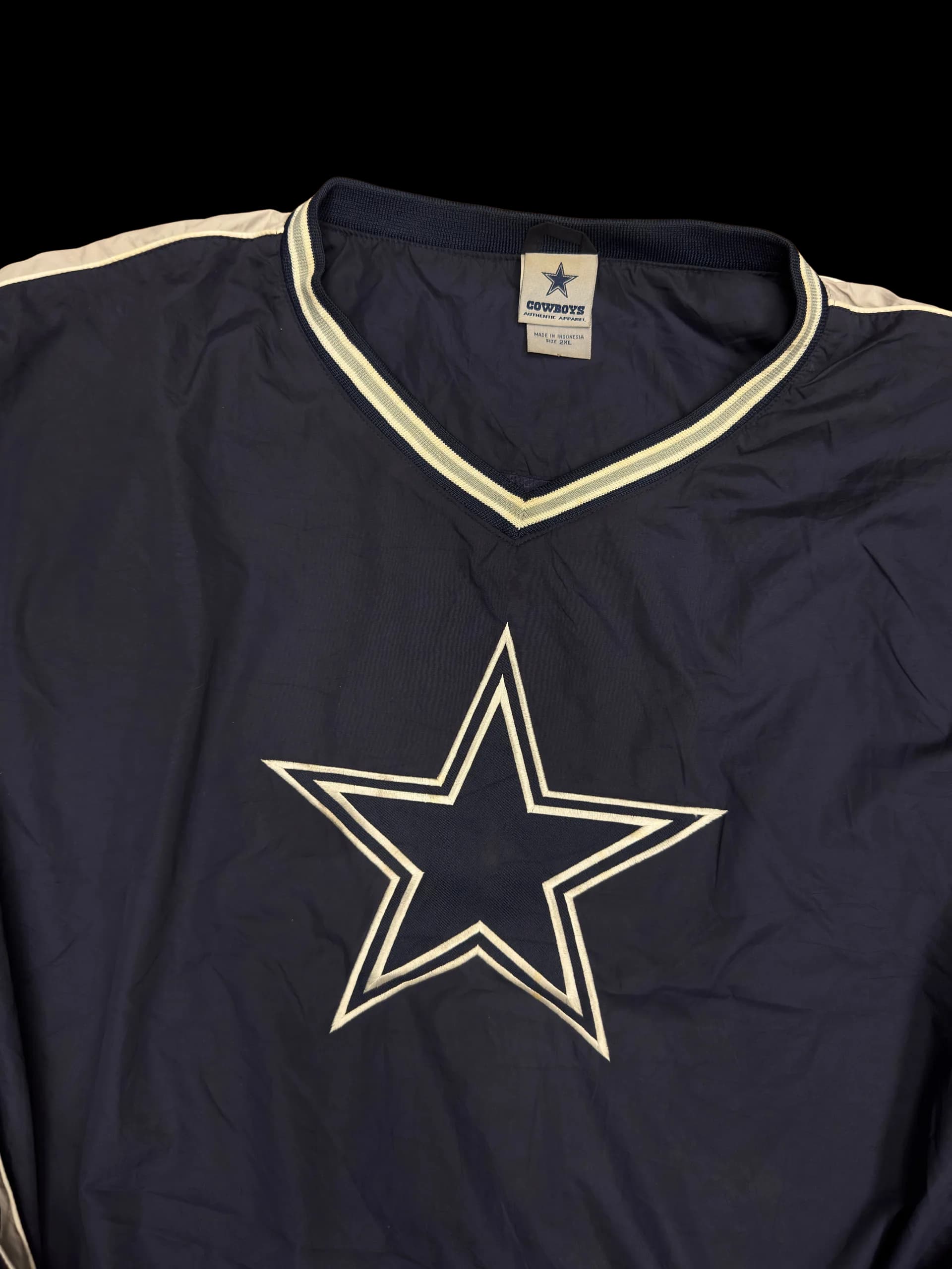 Vintage Pullover-Cowboys 2XL (Navy) - image 2
