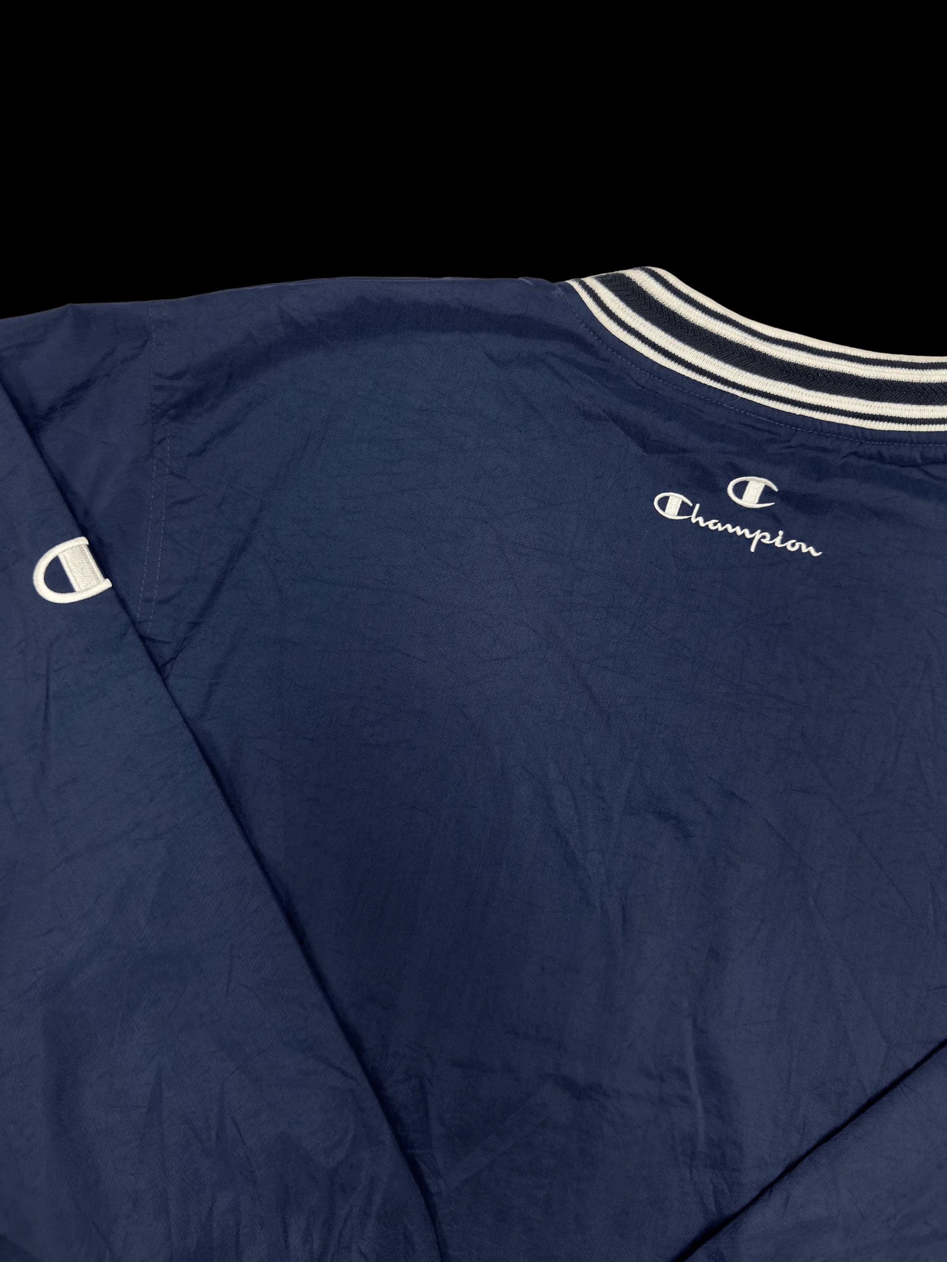 Vintage Pullover-Champion NVBLU L (Navy) - image 4