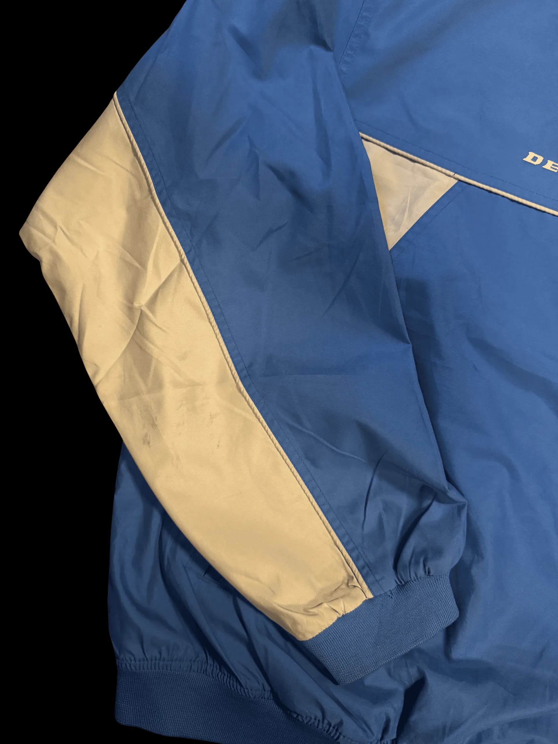 Vintage Pullover-Reebok NFL Detroit Football L (Blue) - image 6