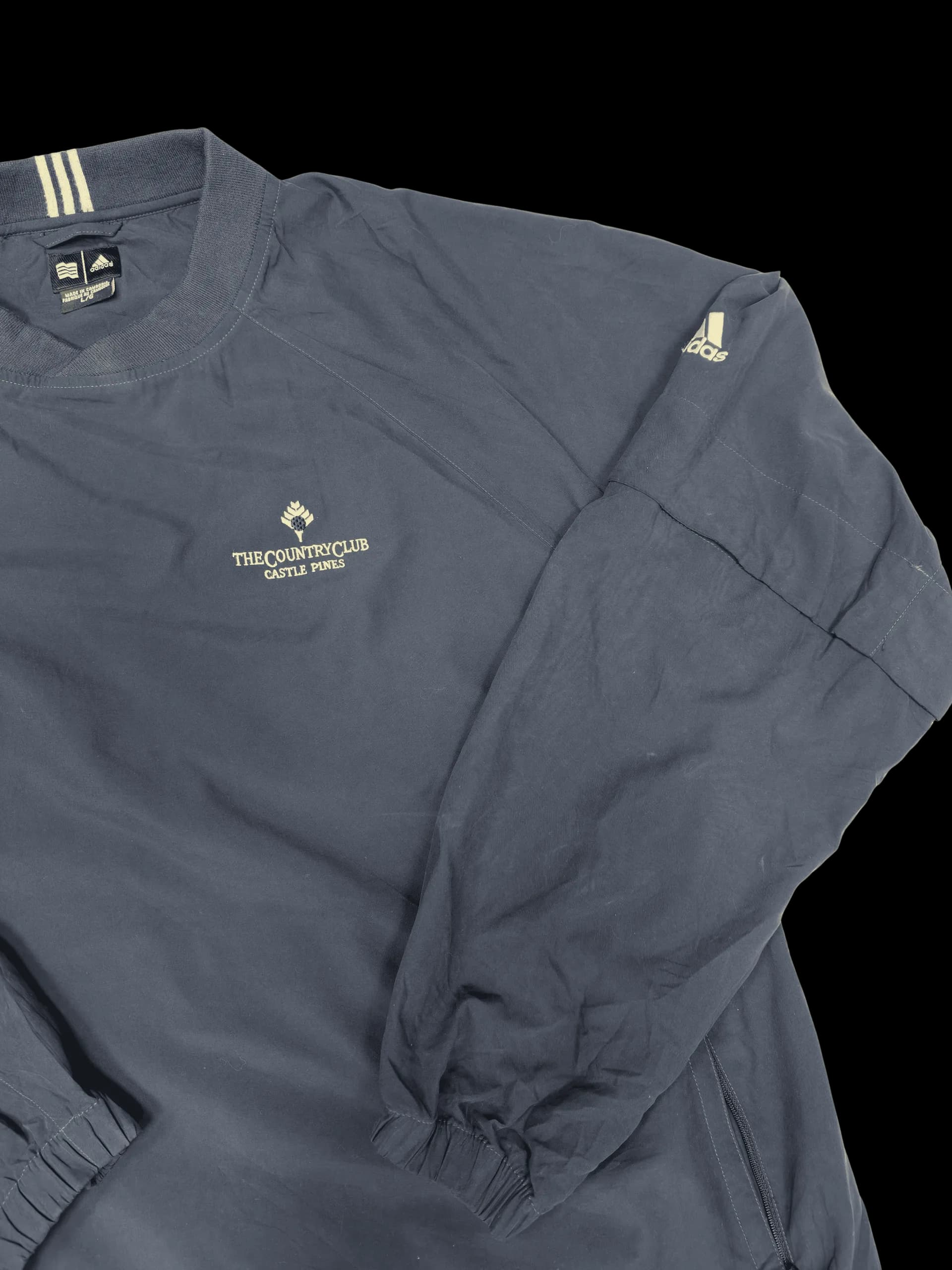 Vintage Pullover-Adidas The Country Club pullover (Navy) - image 5