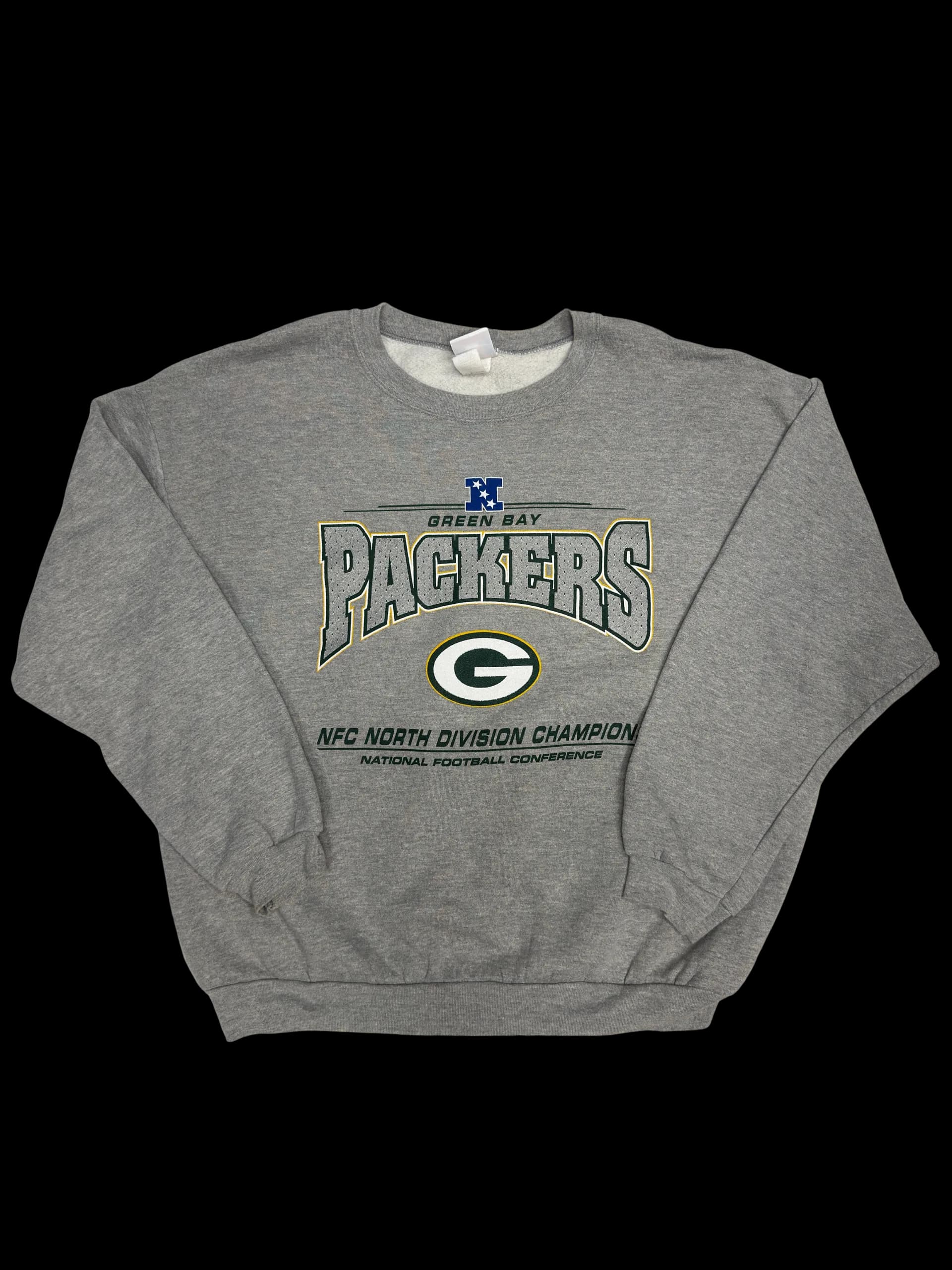 Vintage Sweatshirt-NFL Green Bay Packers XL (Grey) - image 1
