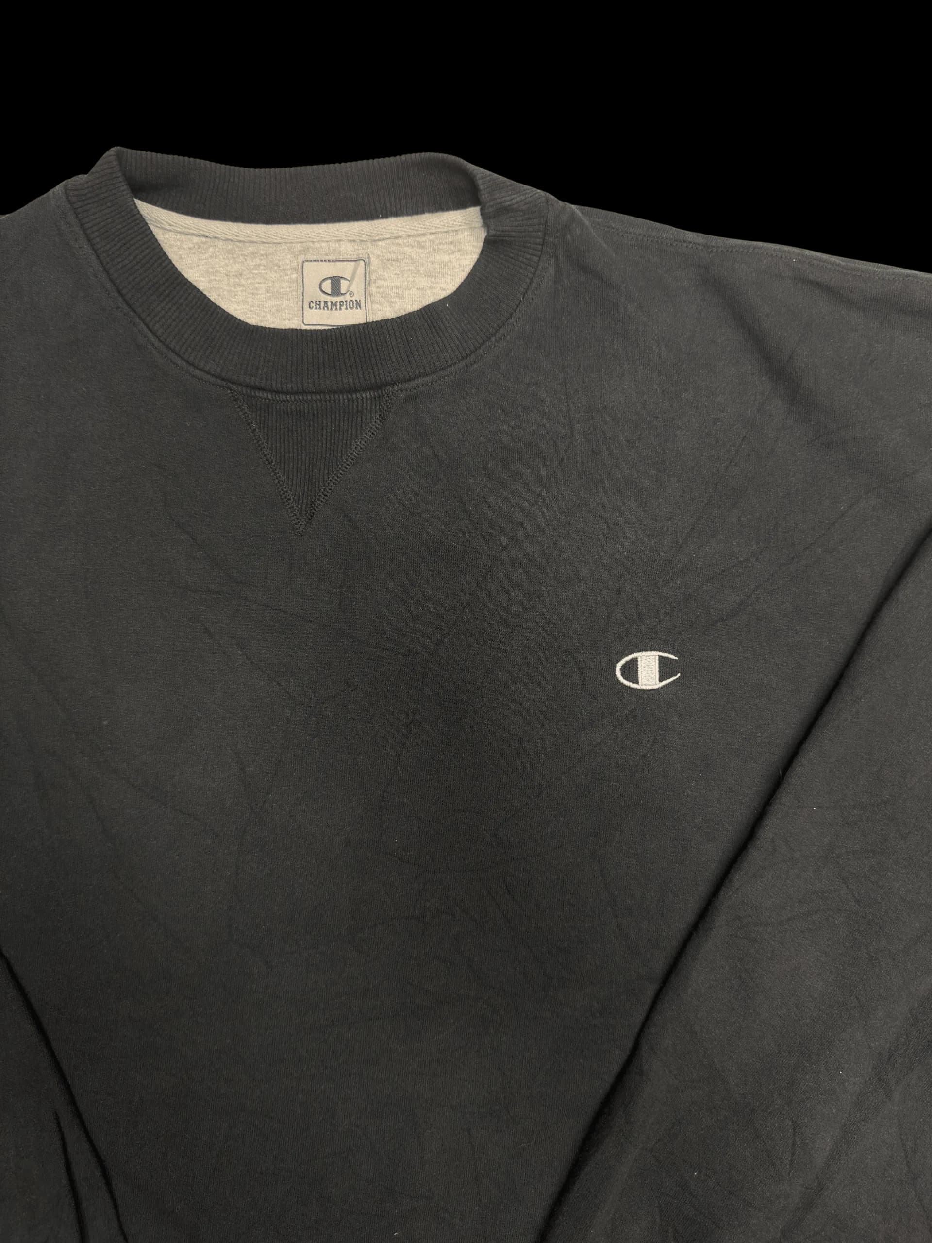Vintage Sweatshirt-Champion XXL (Black) - image 3