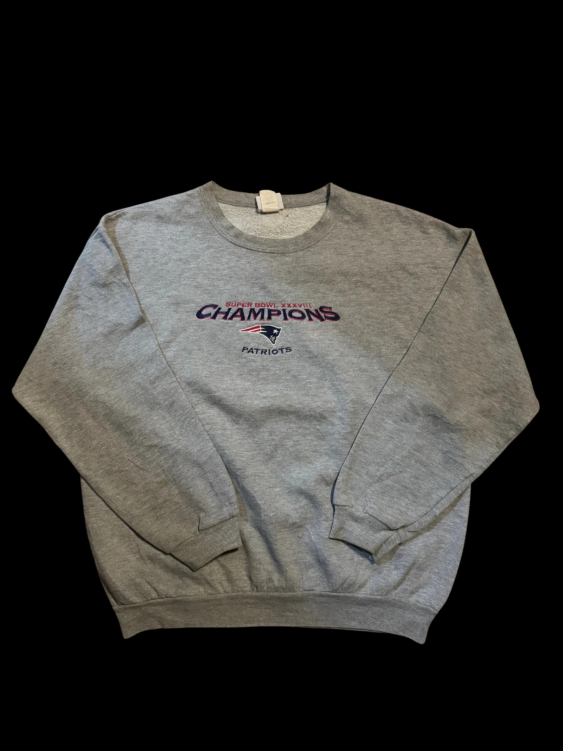 Vintage Sweatshirt-Patriots L (Gary) - image 1