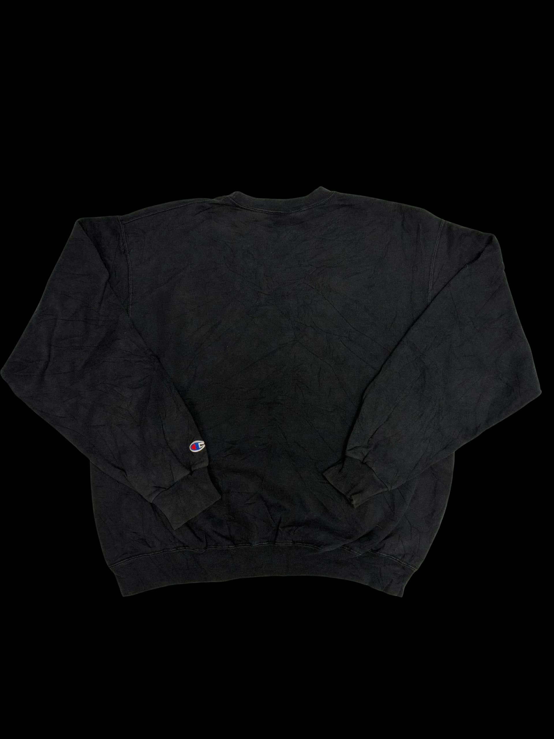 Vintage Sweatshirt- Nick's Riverside Grille Washington D.C. L (Black) - image 3