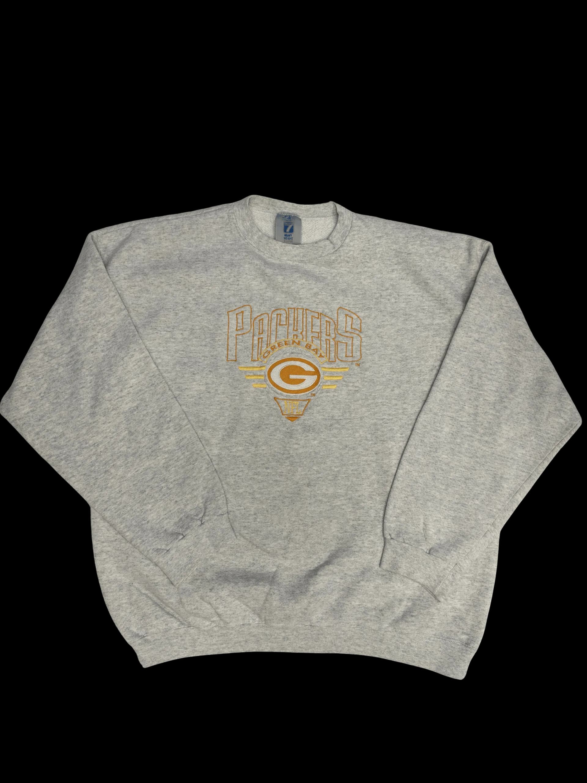 Vintage Sweatshirt- NFL Green Bay Packers XL (Grey) - image 1