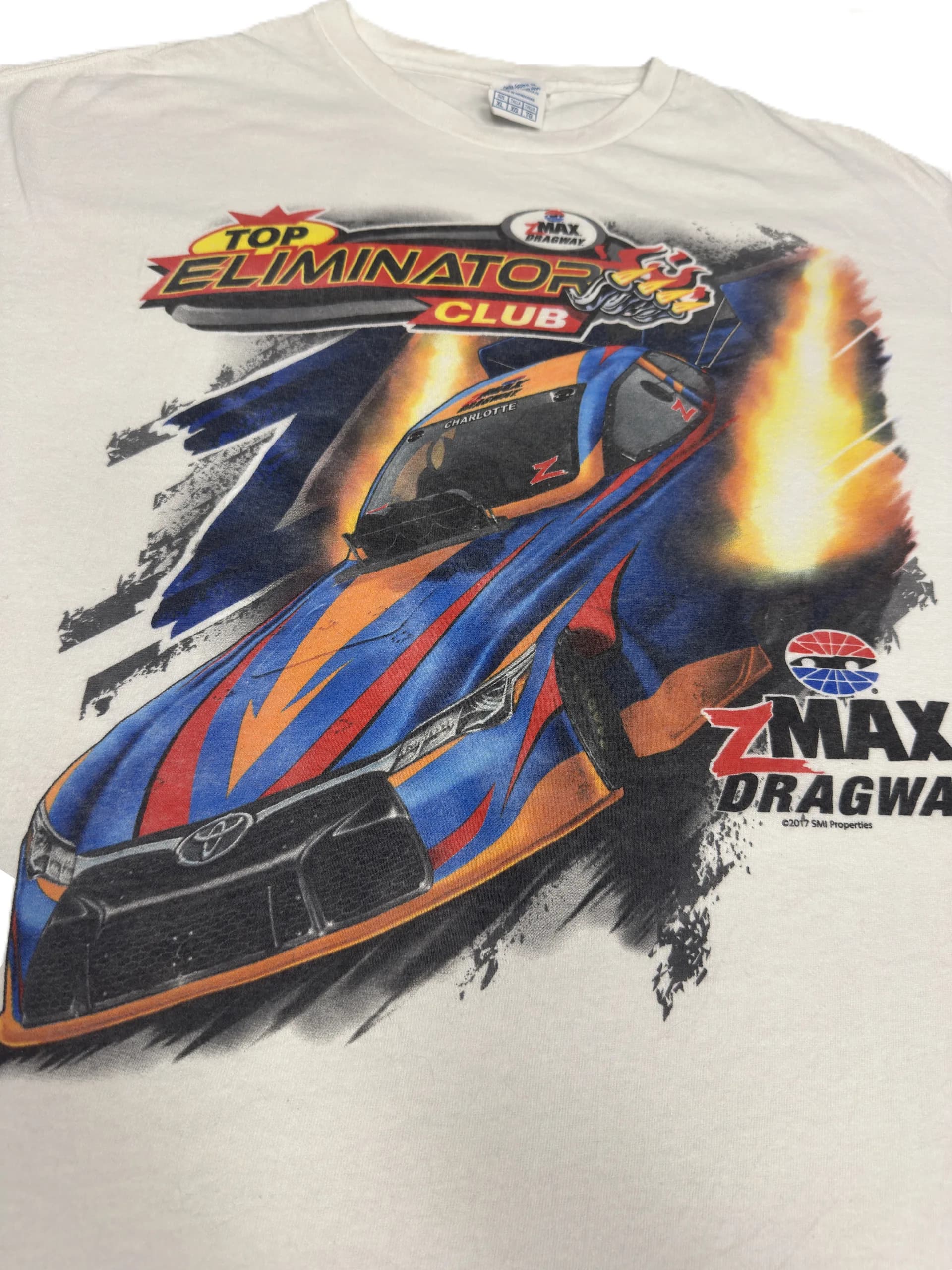 Vintage Tee-ZMAX Dragway XL (White) - image 3