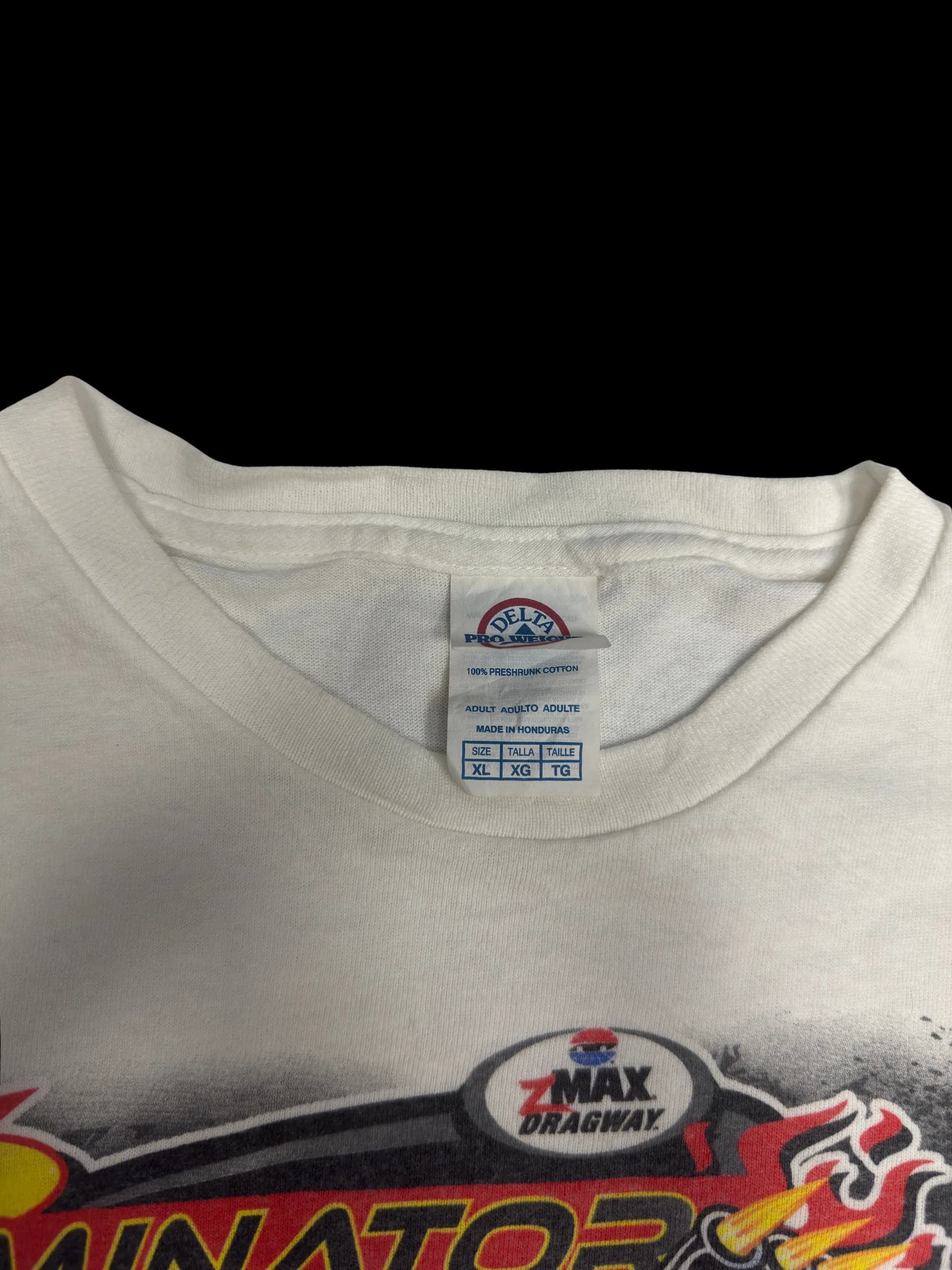 Vintage Tee-ZMAX Dragway XL (White) - image 4