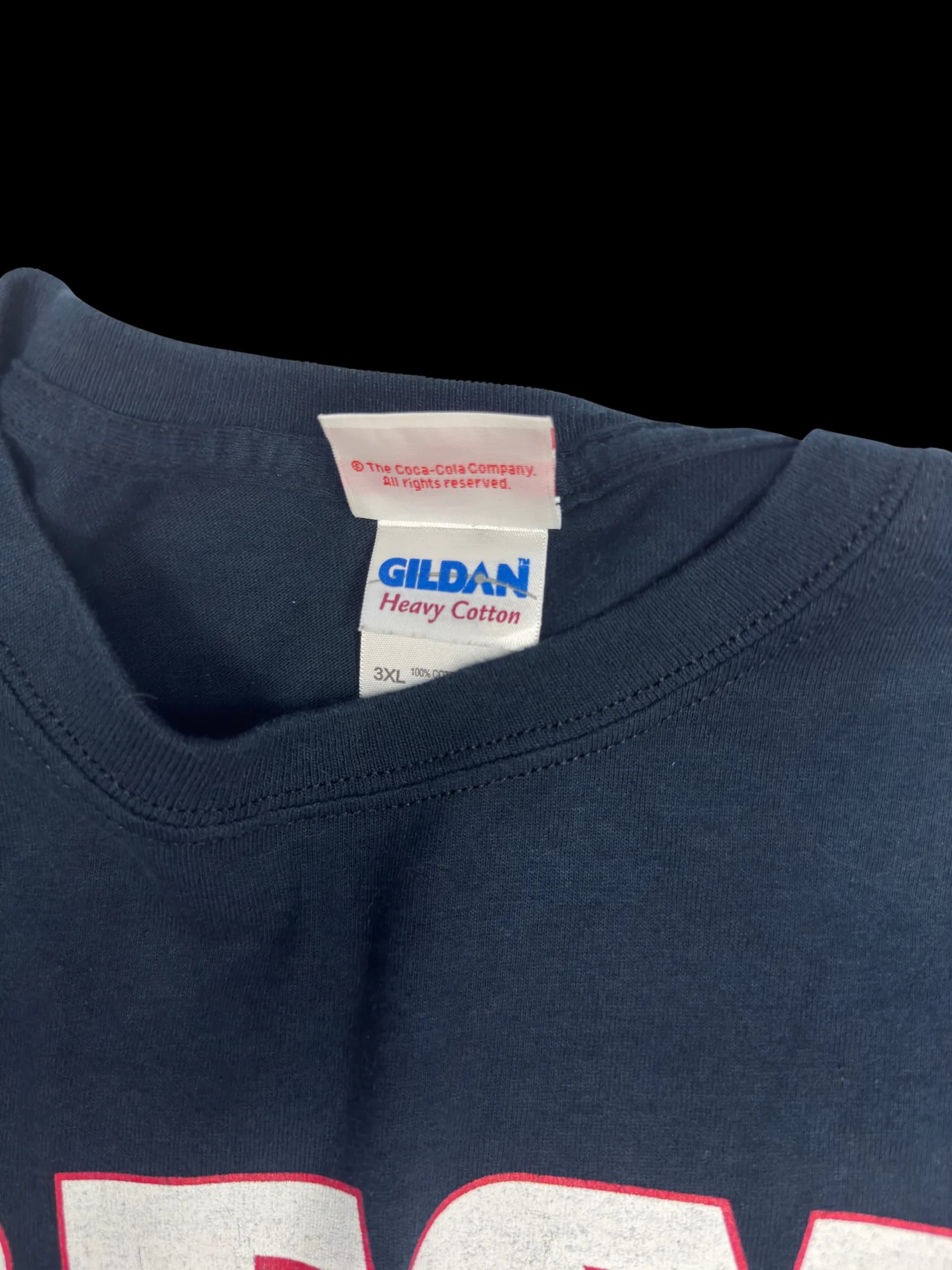 Vintage Tee-Coca Cola 3XL (Navy) - image 4