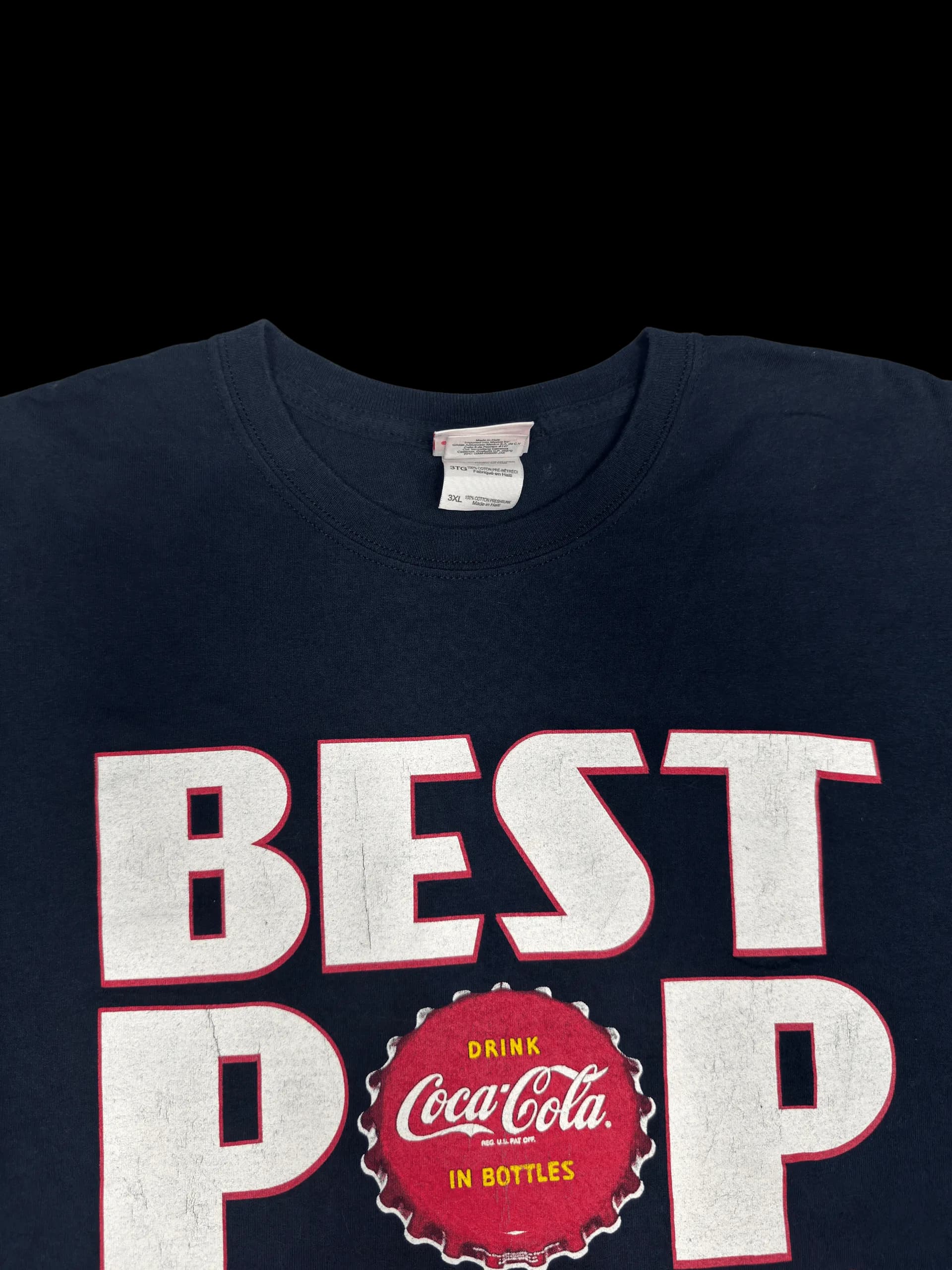 Vintage Tee-Coca Cola 3XL (Navy) - image 2