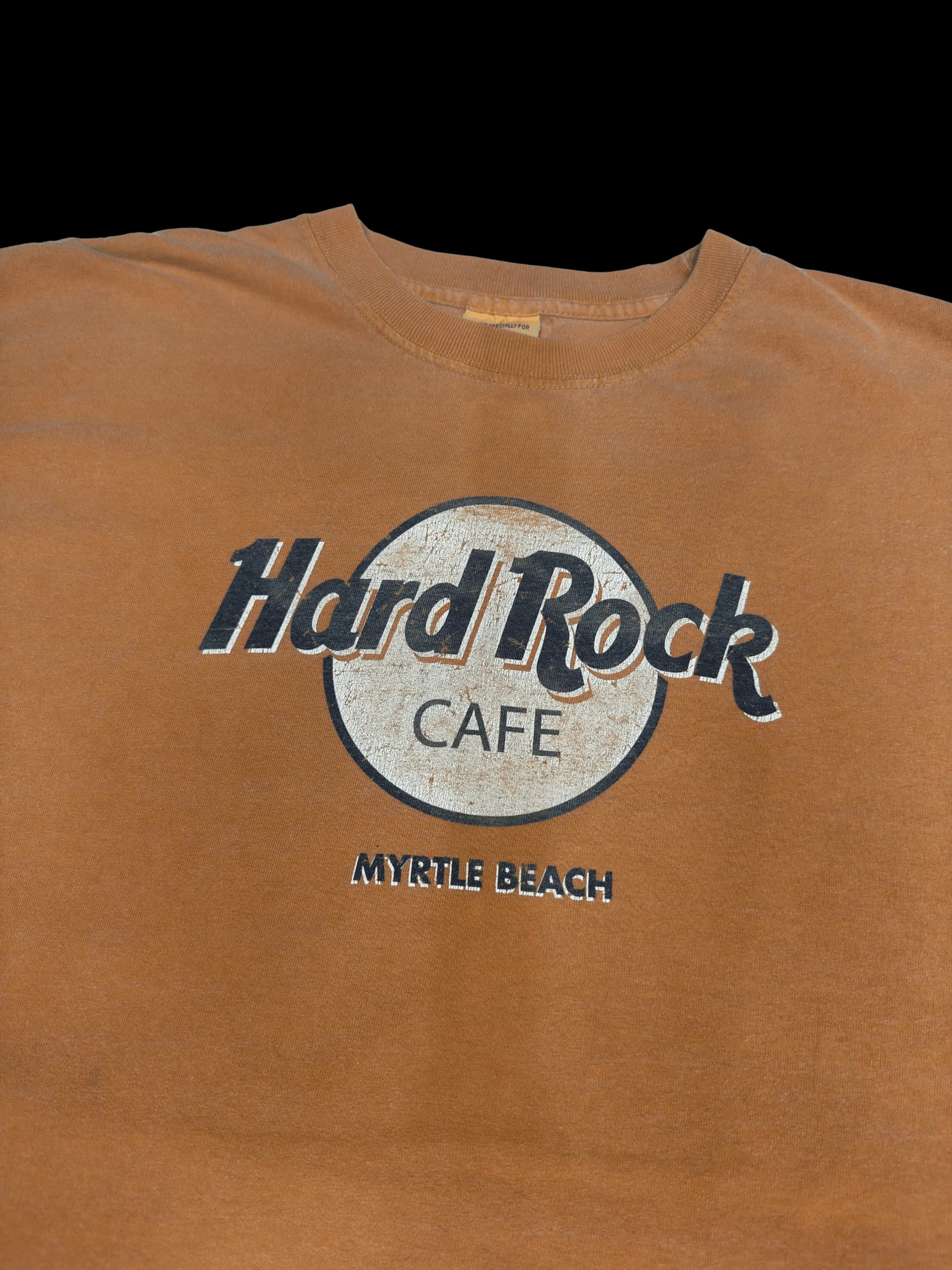Vintage Tee-Hard Rock XL (Brown) - image 2