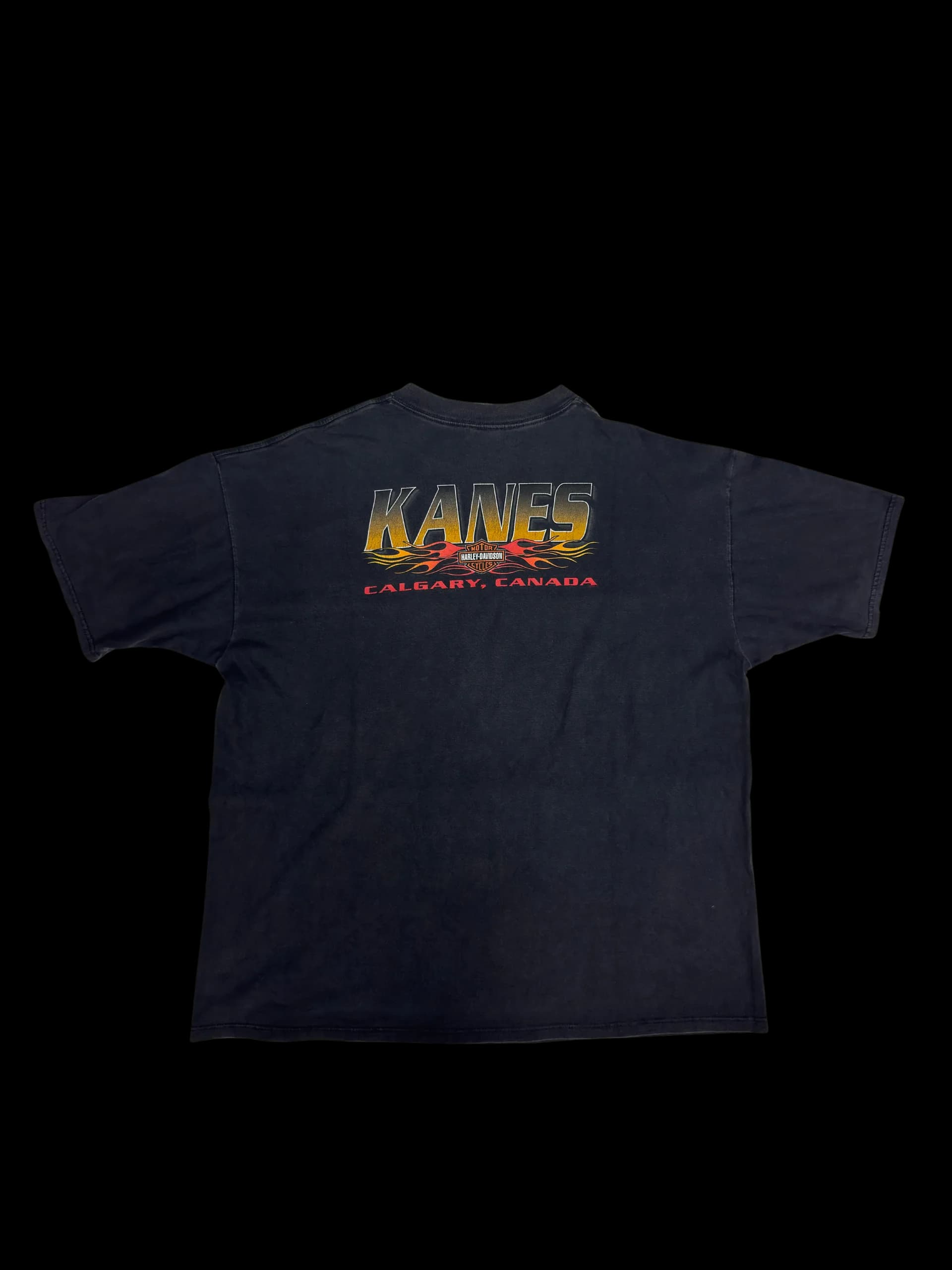 Vintage Tee-Harley Davidson 3XL(Black) - image 4