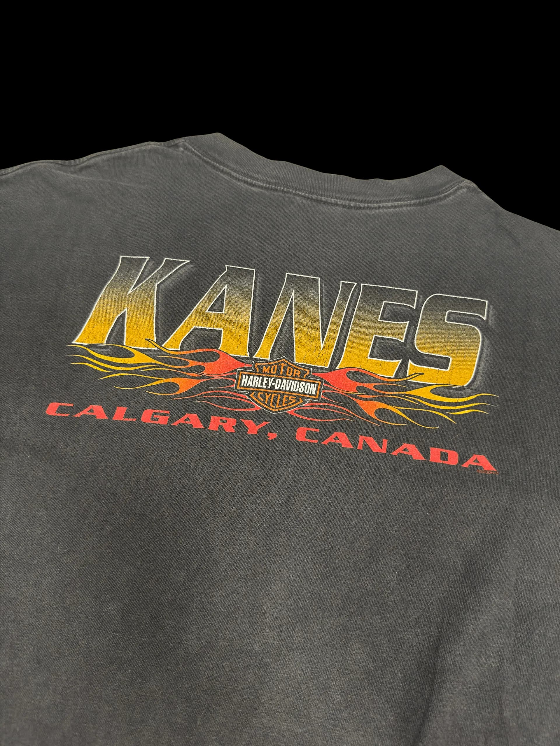 Vintage Tee-Harley Davidson 3XL(Black) - image 5