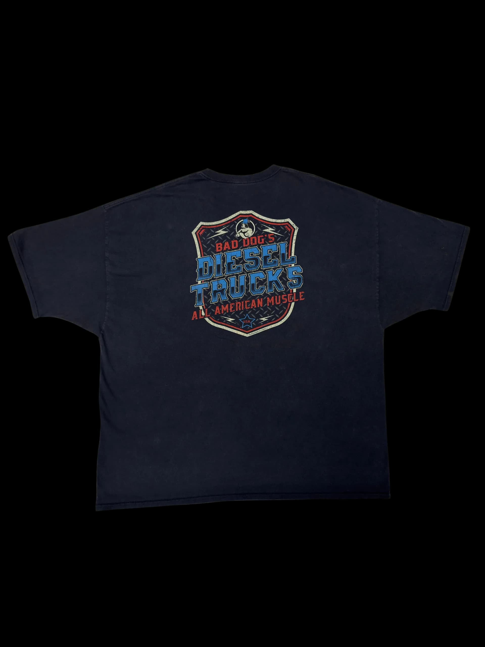 Vintage Tee-Big Dog 4XL (Navy) - image 1