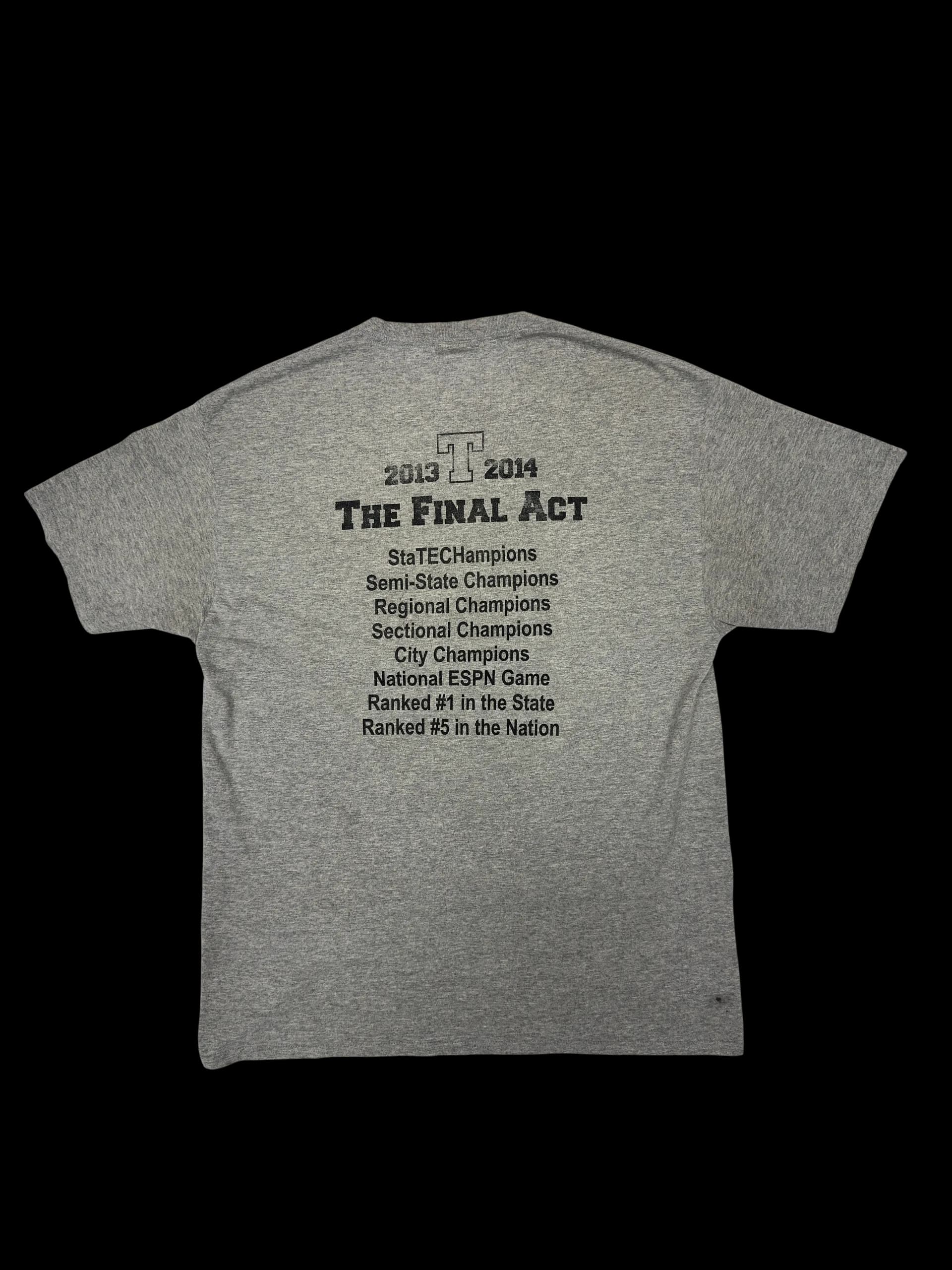 Vintage Tee-Arsenal Tech Champs (Grey) - image 3
