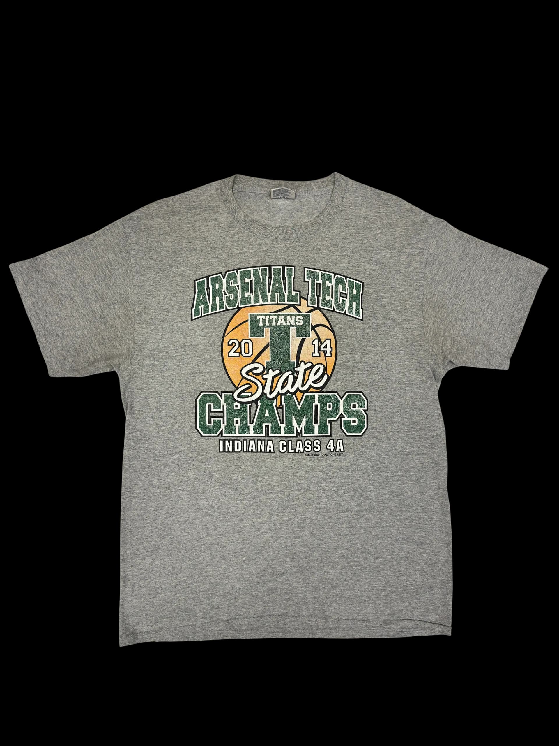 Vintage Tee-Arsenal Tech Champs (Grey) - image 1