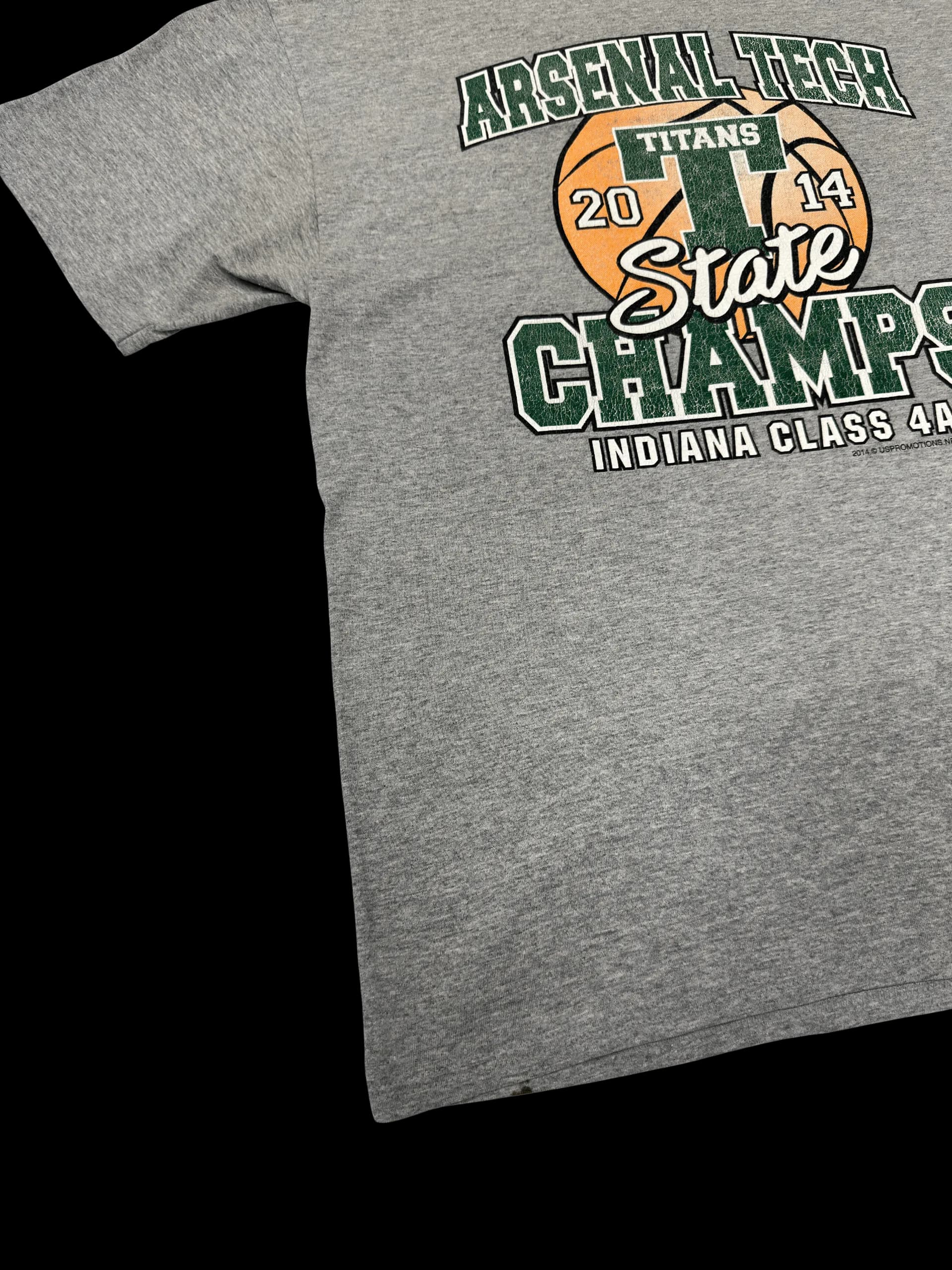 Vintage Tee-Arsenal Tech Champs (Grey) - image 5