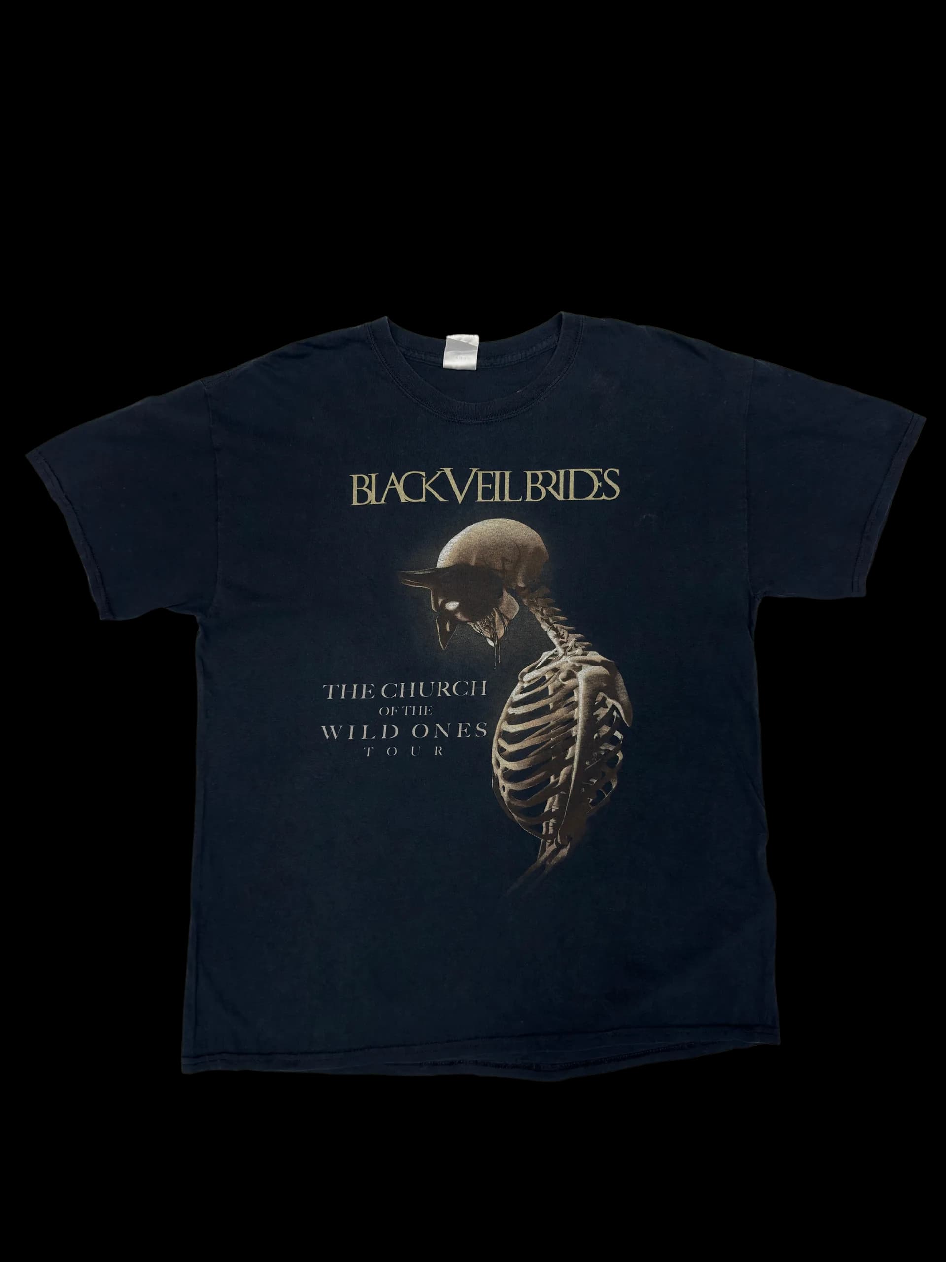Vintage Tee-The Church Of The Wild Ones Tour L (Black) - image 1