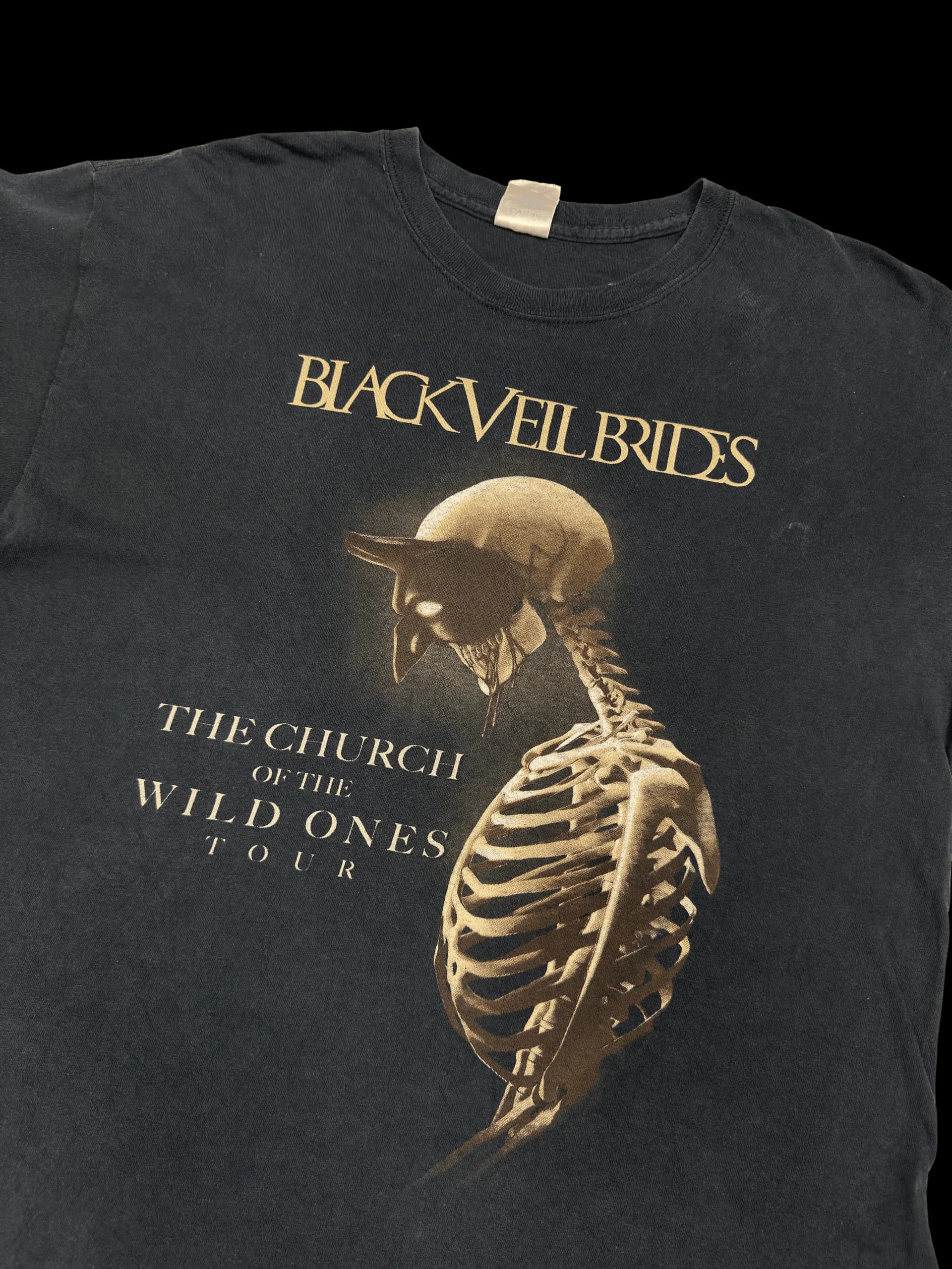 Vintage Tee-The Church Of The Wild Ones Tour L (Black) - image 2