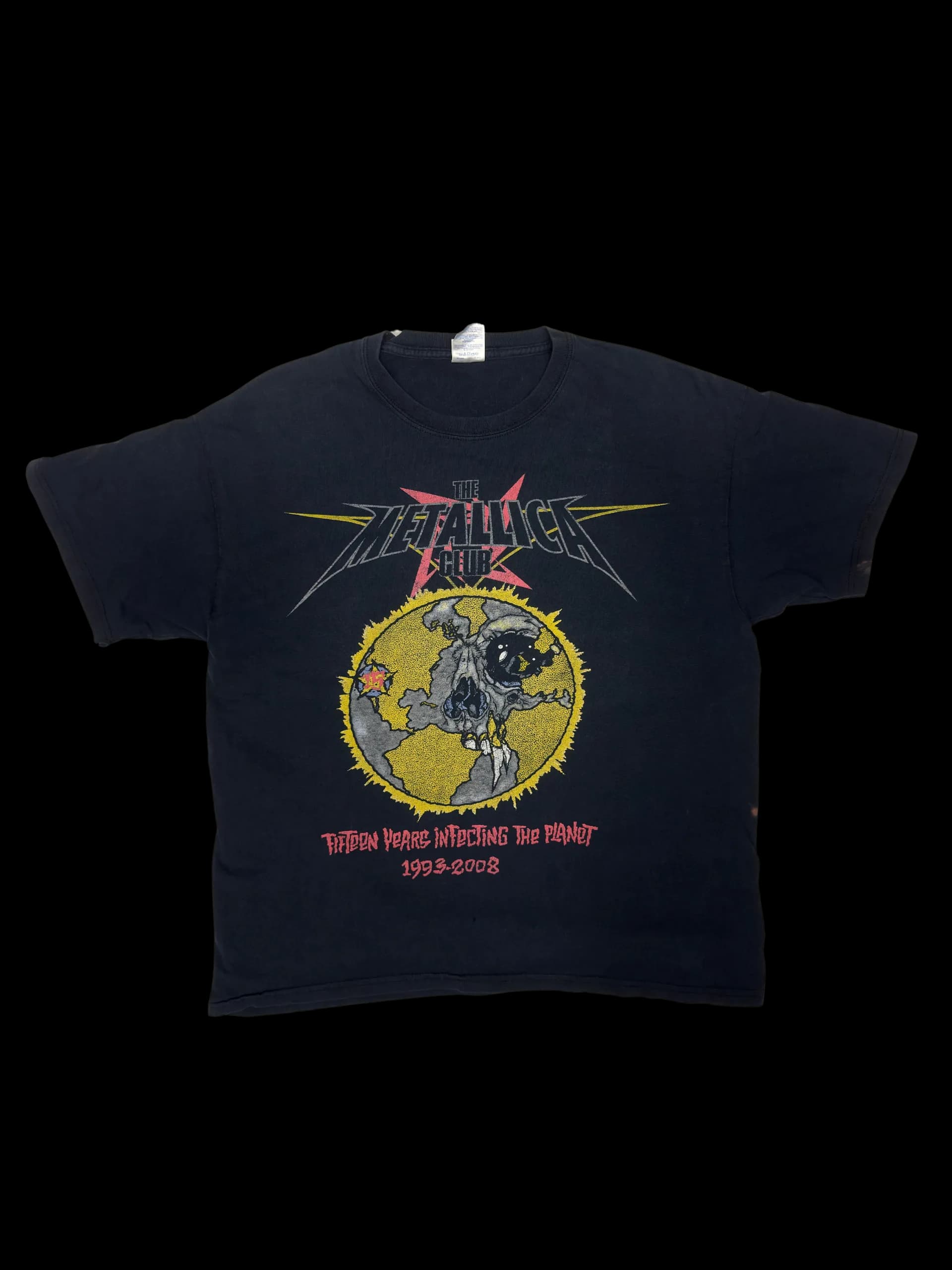 Vintage Tee-The Metallica Club L (Black) - image 1