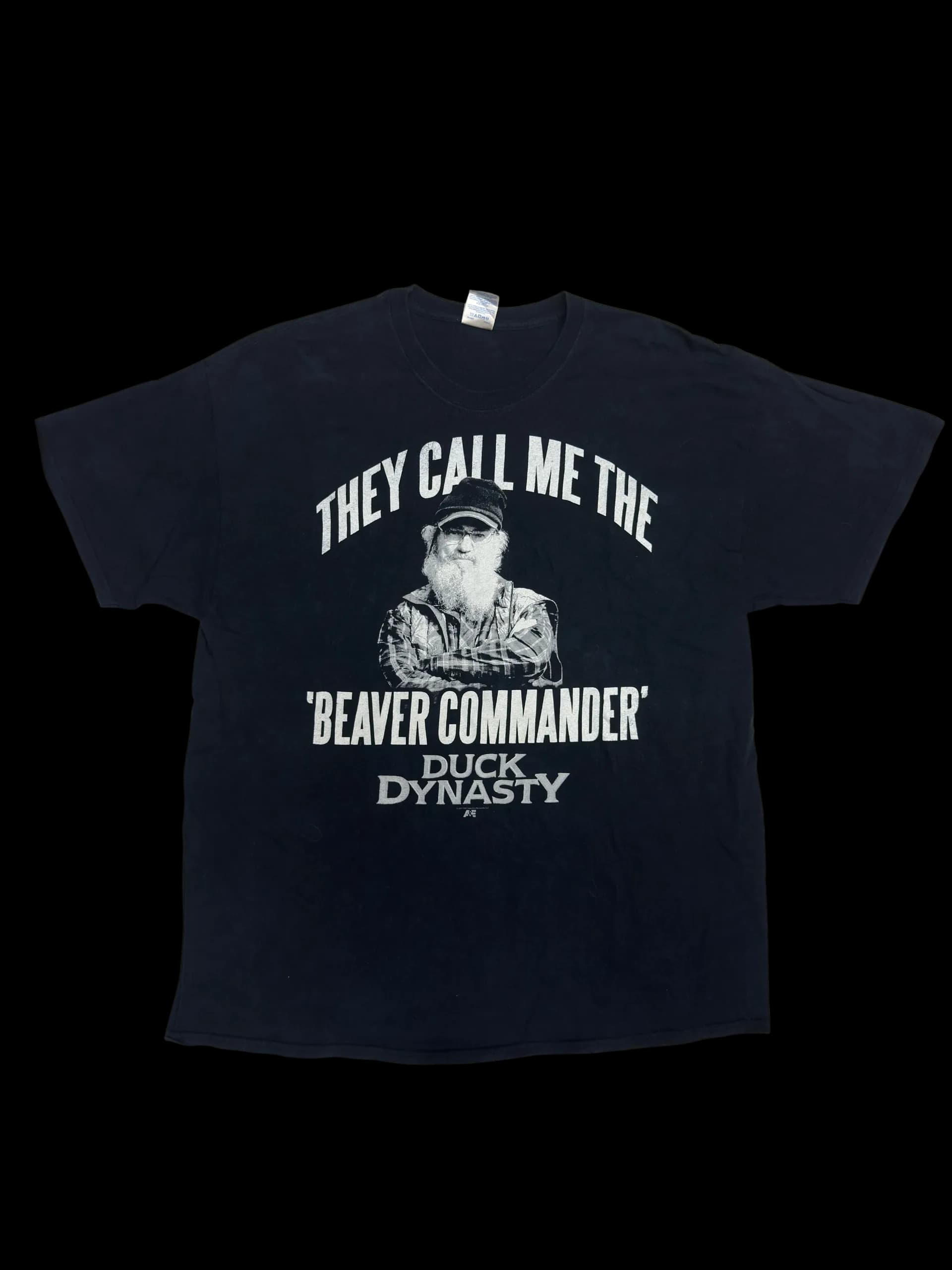 Vintage Tee-Duck Dynasty XL (Black) - image 1