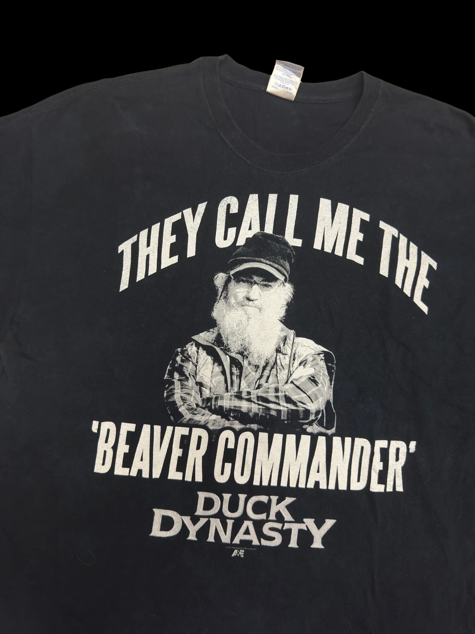 Vintage Tee-Duck Dynasty XL (Black) - image 2