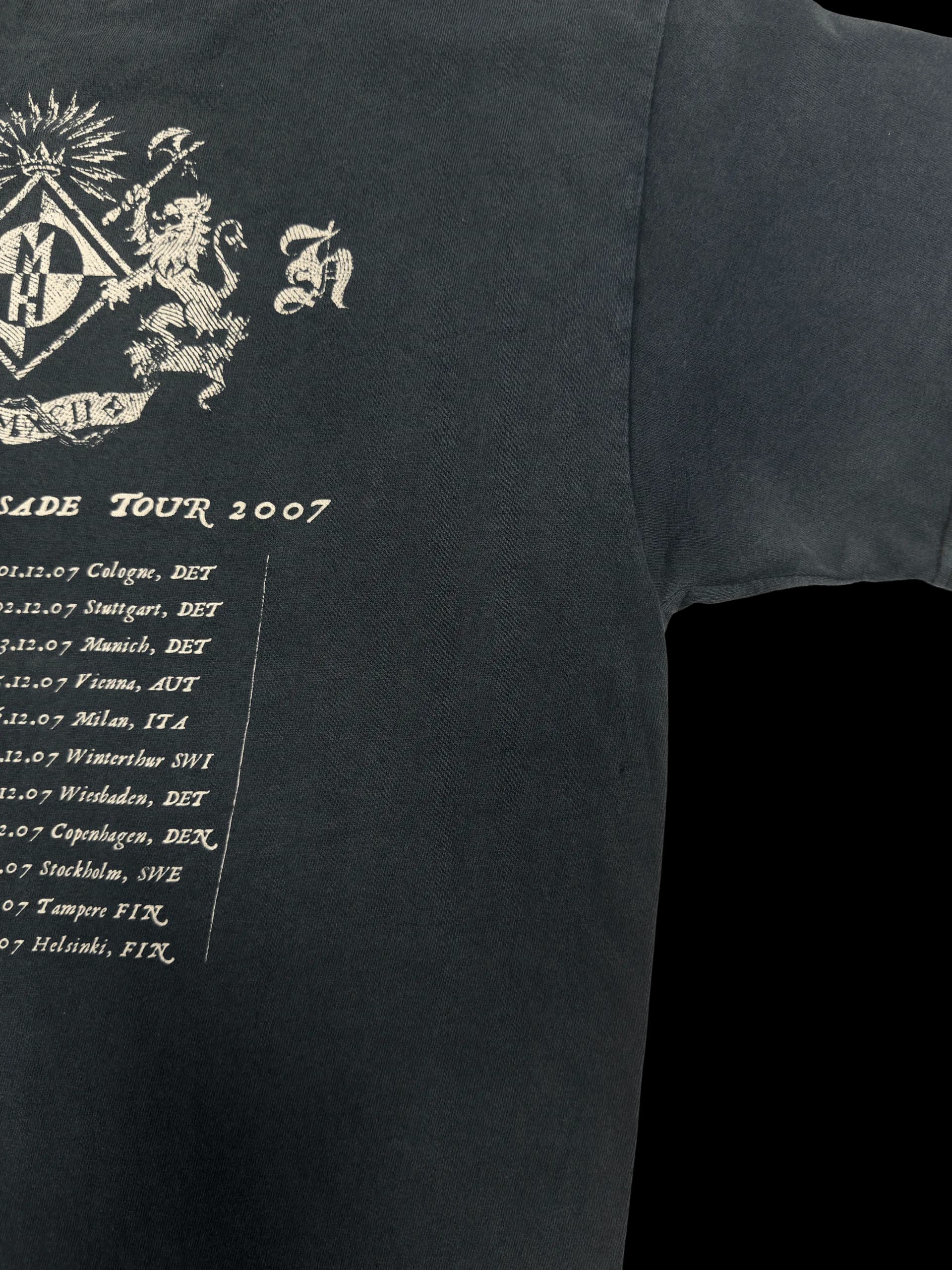 Vintage Tee-Machine Head L (Black) - image 5
