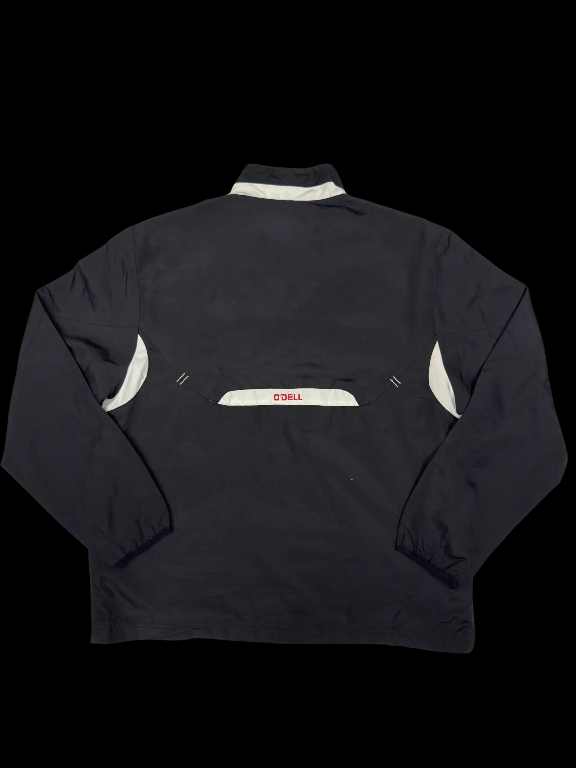 Vintage Windbreaker-Pirate Baseball L (Black) - image 3