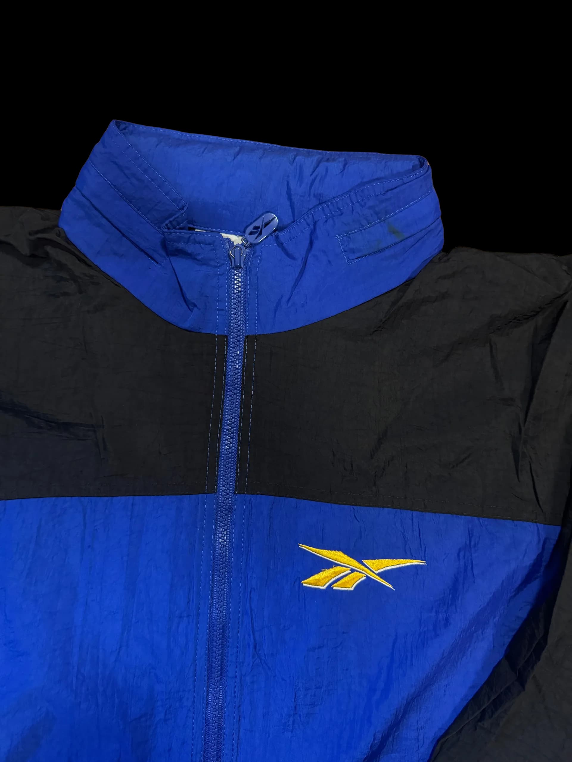 Vintage Windbreaker-Reebok XL (Blue) - image 2