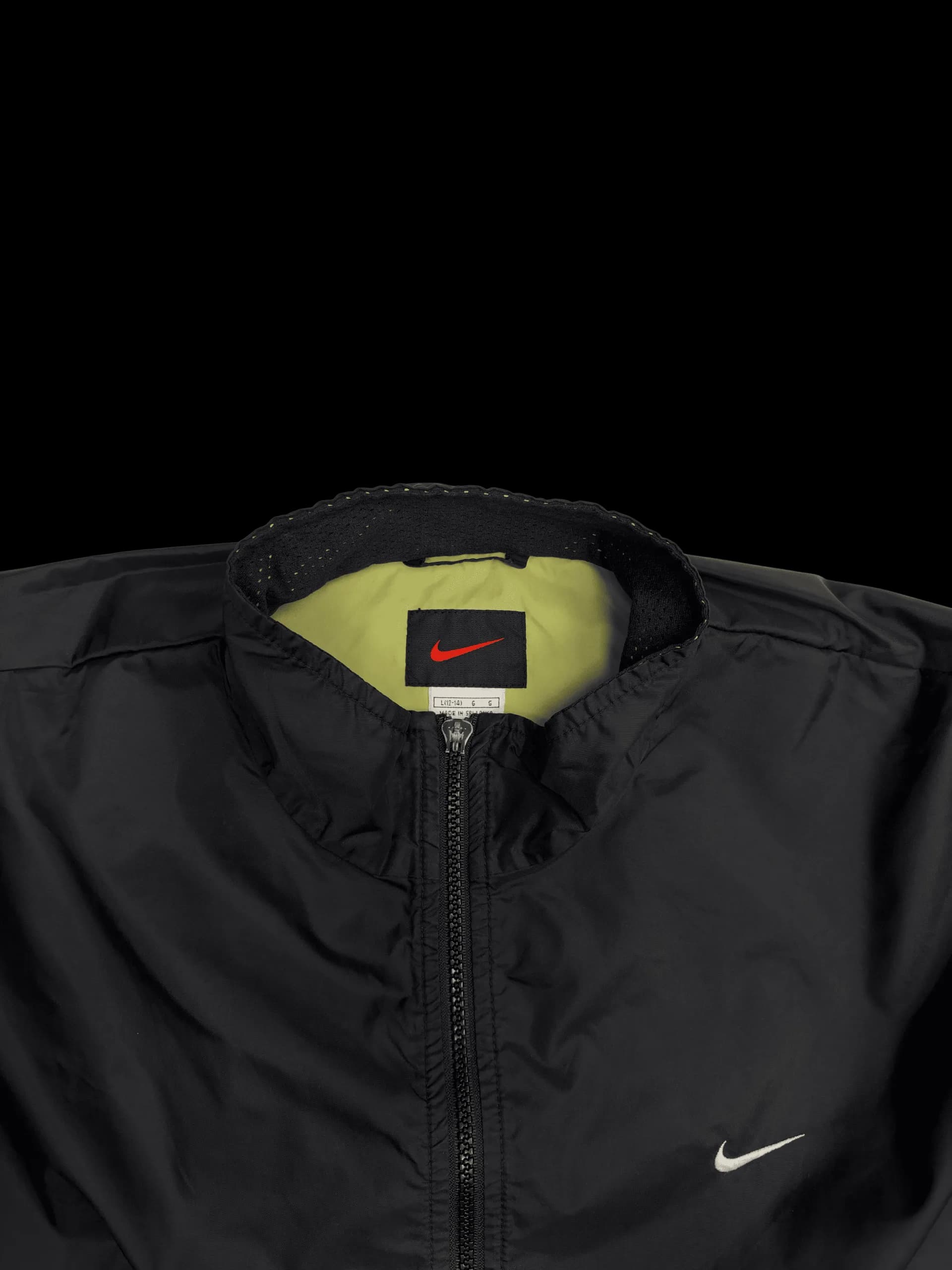 Vintage Windbreaker-Nike Windbreaker L (Black) - image 2